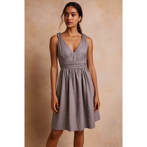 Anthropologie BHLDN Hitherto Beribboned Midi Dress - Picture 1 of 7